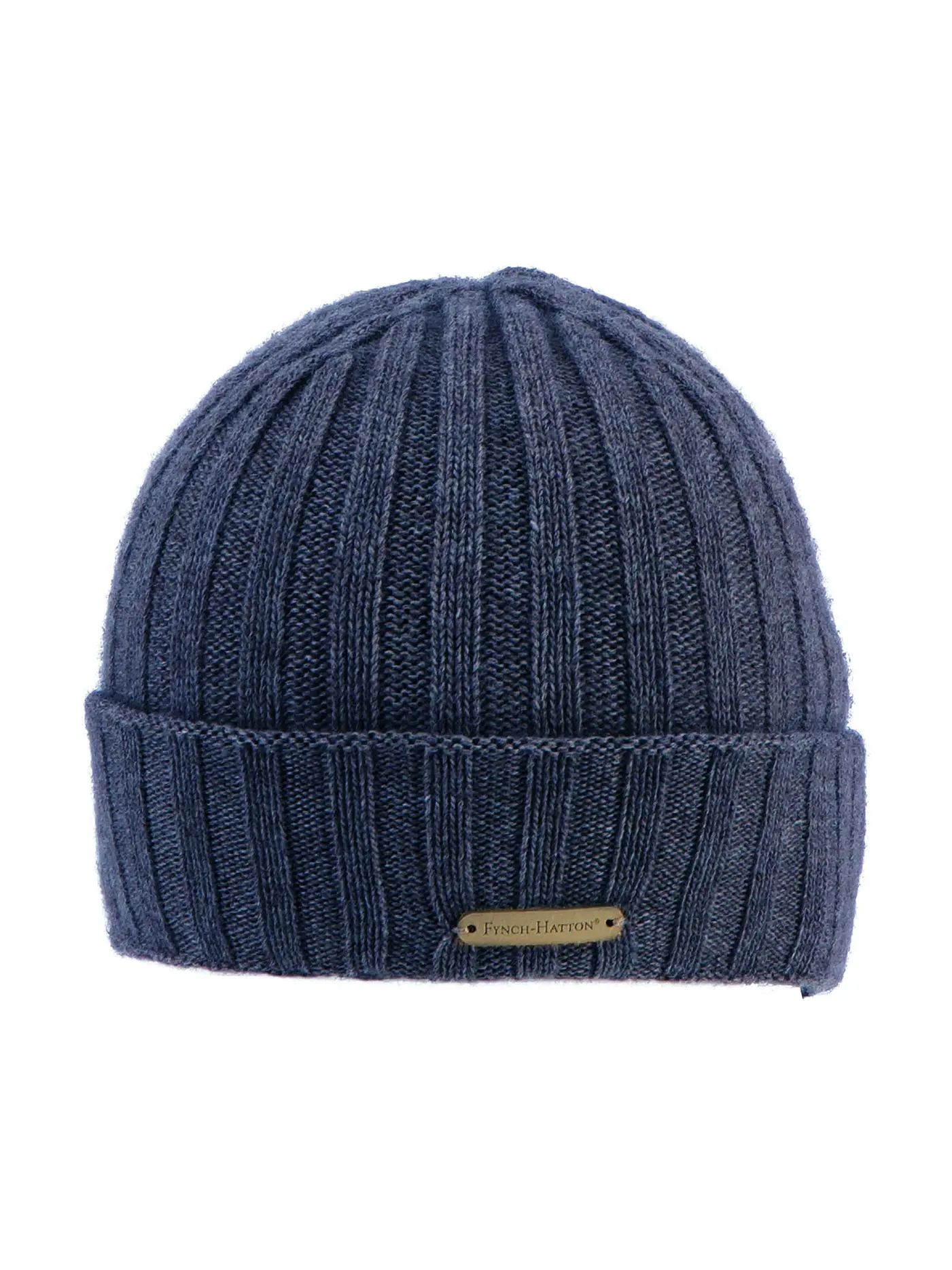 FYNCH HATTON | Geschenkset Mütze und Schal | dunkelblau